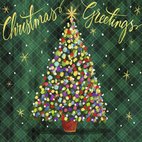 Colourful Tree - Christmas Cards pack of 10