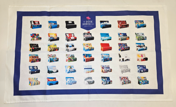 Tea Towel - Book Bench Trail 2025