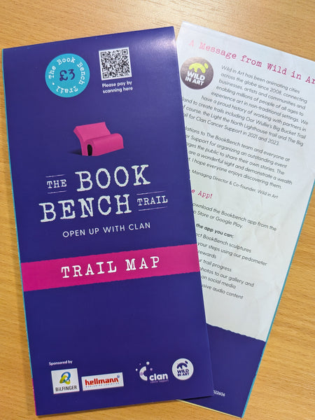 Map - Book Bench Trail 2025